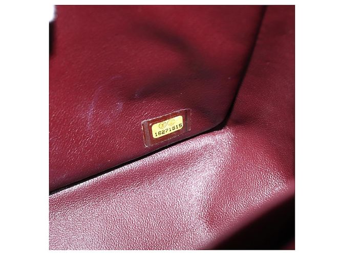 Borsa CHANEL Matelasse 30 Chain Double Flap Bag Lamb Skin Gold Black Auth yk20815SAM Nero D'oro - vista 24