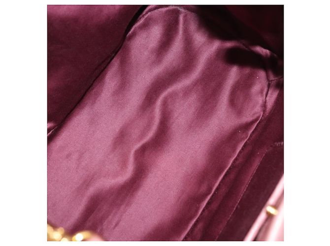 Borsa a mano Miu Miu in pelle 2way Rosa Oro Auth yk20856V D'oro - vista 10