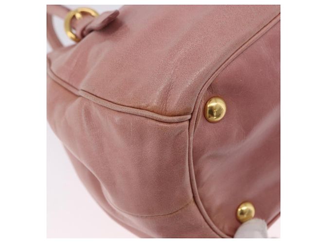 Borsa a mano Miu Miu in pelle 2way Rosa Oro Auth yk20856V D'oro - vista 18