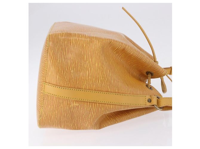 Borsa a tracolla LOUIS VUITTON Epi Petit Noe Gialla M44109 LV Auth ka5931 Giallo - vista 3