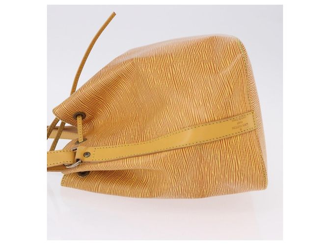 Borsa a tracolla LOUIS VUITTON Epi Petit Noe Gialla M44109 LV Auth ka5931 Giallo - vista 5