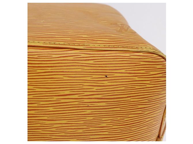 Borsa a tracolla LOUIS VUITTON Epi Petit Noe Gialla M44109 LV Auth ka5931 Giallo - vista 7