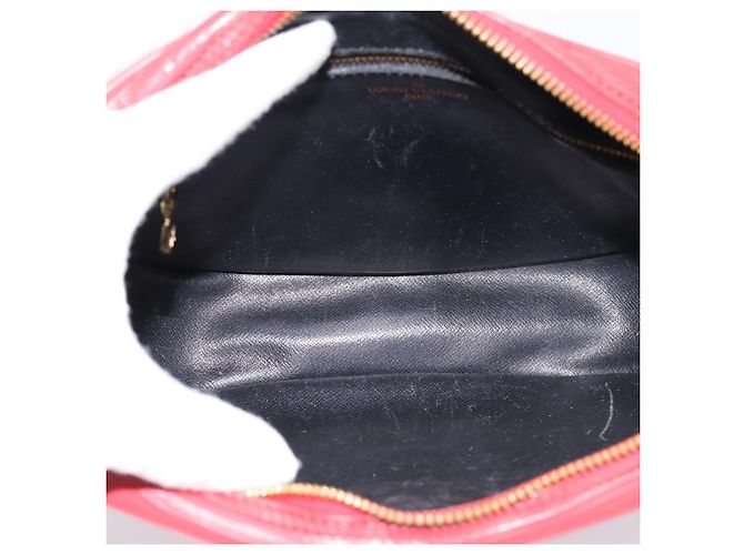 Borsa a tracolla LOUIS VUITTON Epi June Feuille Rossa M52157 LV Auth BA15370 Rosso - vista 10