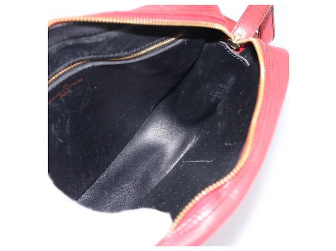 Borsa a tracolla LOUIS VUITTON Epi June Feuille Rossa M52157 LV Auth BA15370 Rosso - vista 21