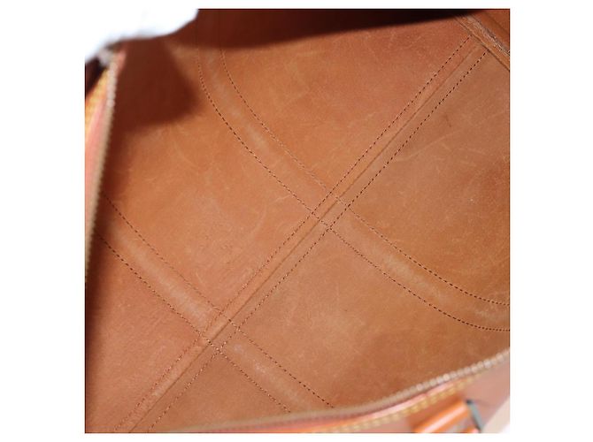 LOUIS VUITTON Epi Keepall 45 Boston Bag Brown M42978 LV Auth 194399SAV Marrone - vista 10
