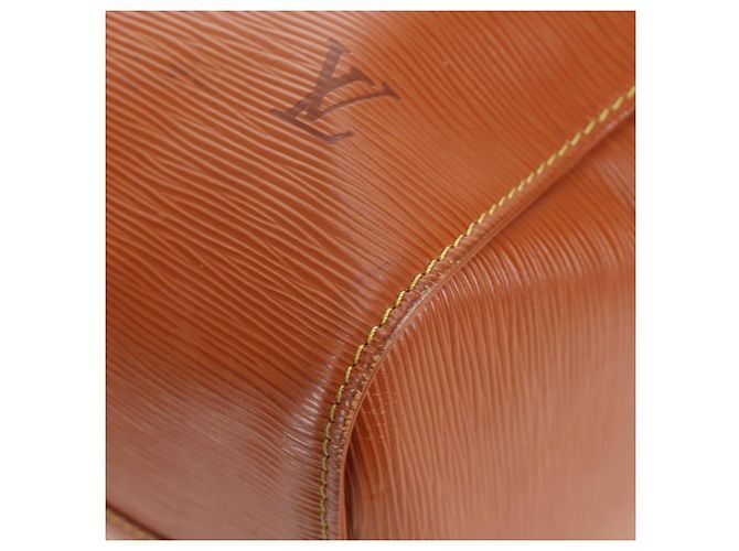 LOUIS VUITTON Epi Keepall 45 Boston Bag Brown M42978 LV Auth 194399SAV Marrone - vista 14