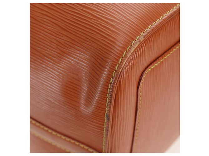 LOUIS VUITTON Epi Keepall 45 Boston Bag Brown M42978 LV Auth 194399SAV Marrone - vista 16