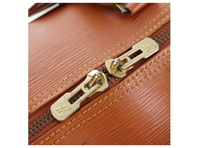 LOUIS VUITTON Epi Keepall 45 Boston Bag Brown M42978 LV Auth 194399SAV Marrone - vista 20