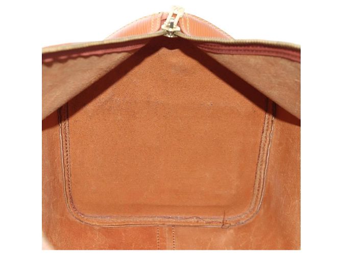 LOUIS VUITTON Epi Keepall 45 Boston Bag Brown M42978 LV Auth 194399SAV Marrone - vista 21