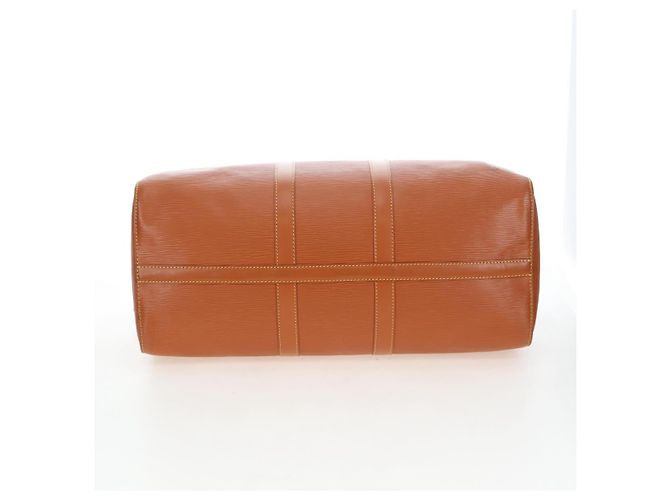 LOUIS VUITTON Epi Keepall 45 Boston Bag Brown M42978 LV Auth 194399SAV Marrone - vista 5