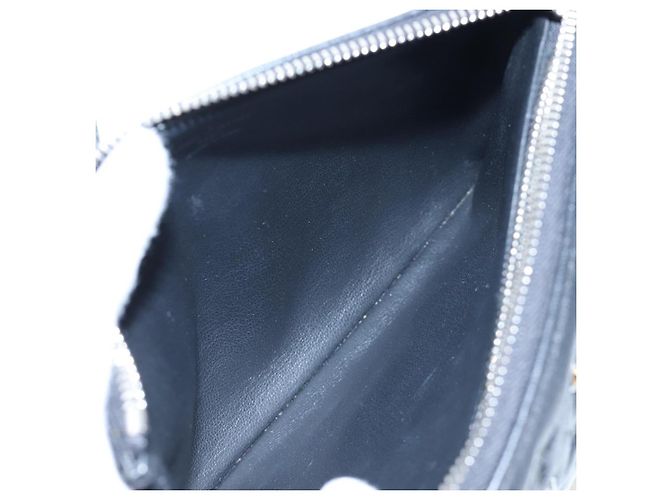 LOUIS VUITTON Borsa a spalla Monogram Emboss Kussan BB Nera M22429 Auth 196585V Nero - vista 11
