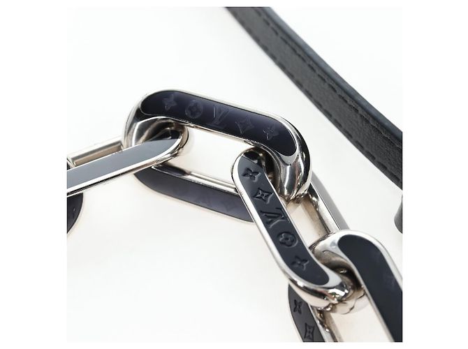 LOUIS VUITTON Borsa a spalla Monogram Emboss Kussan BB Nera M22429 Auth 196585V Nero - vista 8