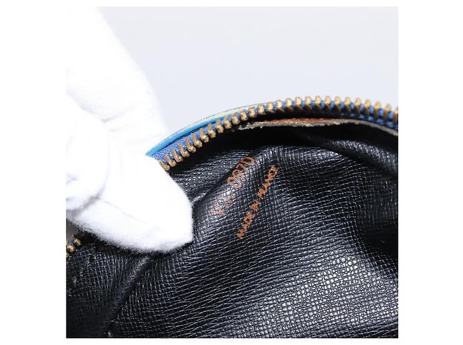 LOUIS VUITTON Epi Porte Documents Voyage Business Bag Blue M54475 LV Auth 198949 - vista 12