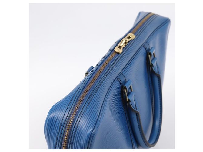 LOUIS VUITTON Epi Porte Documents Voyage Business Bag Blue M54475 LV Auth 198949 - vista 6