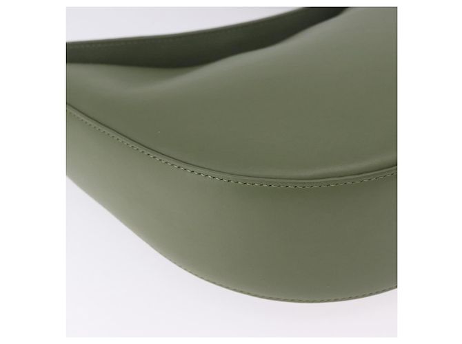 Borsa a spalla LOEWE Luna Small in pelle Verde Oro Auth ka5922M D'oro - vista 17