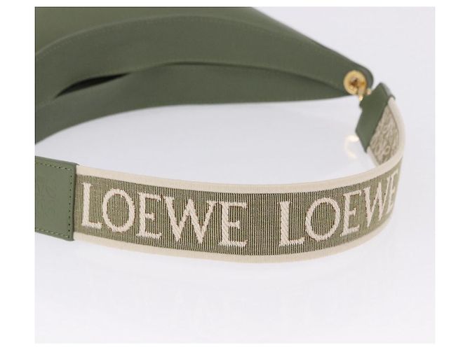 Borsa a spalla LOEWE Luna Small in pelle Verde Oro Auth ka5922M D'oro - vista 8