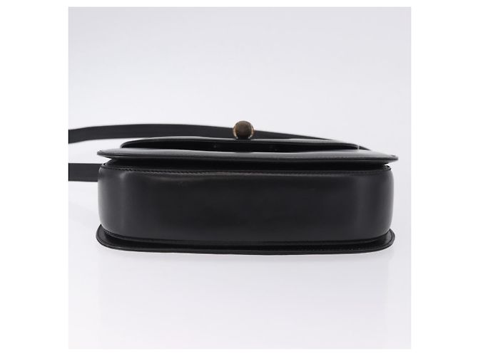 Borsa a mano GUCCI Bamboo in pelle 2way Nera Oro 000 46 0633 Auth am12260SAV Nero D'oro - vista 11