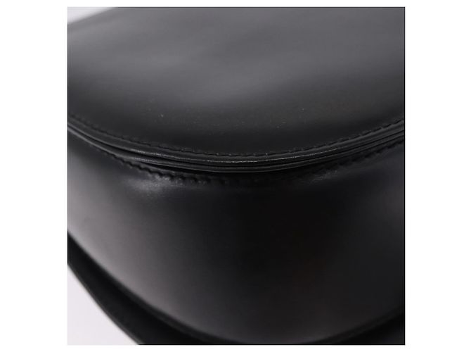 Borsa a mano GUCCI Bamboo in pelle 2way Nera Oro 000 46 0633 Auth am12260SAV Nero D'oro - vista 14