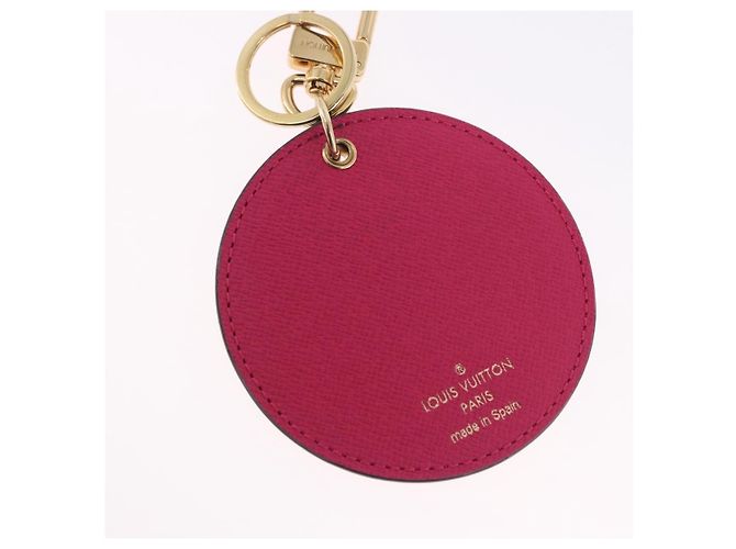 LOUIS VUITTON Damier Ebene Key Holder Illustre Charm M65138 LV Auth 199151V - vista 6