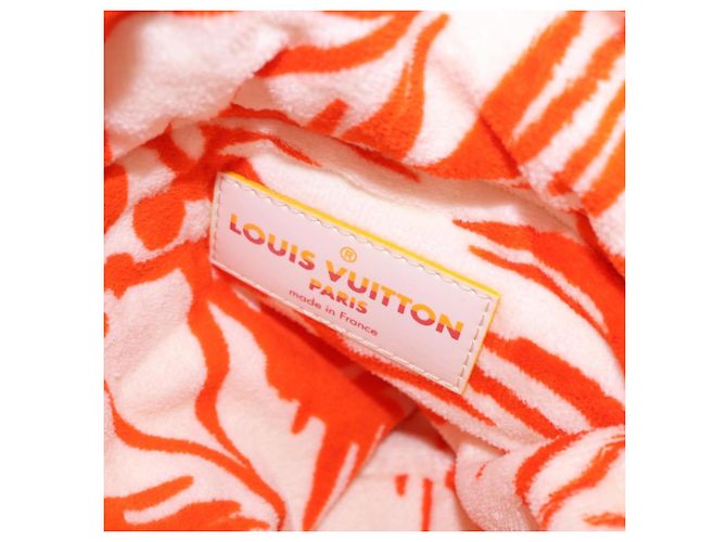 LOUIS VUITTON LV By The Pool Bucket LV Vacation Orange M25146 LV Auth 199202SAM Bianco Arancione - vista 11