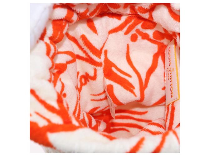 LOUIS VUITTON LV By The Pool Bucket LV Vacation Orange M25146 LV Auth 199202SAM Bianco Arancione - vista 20