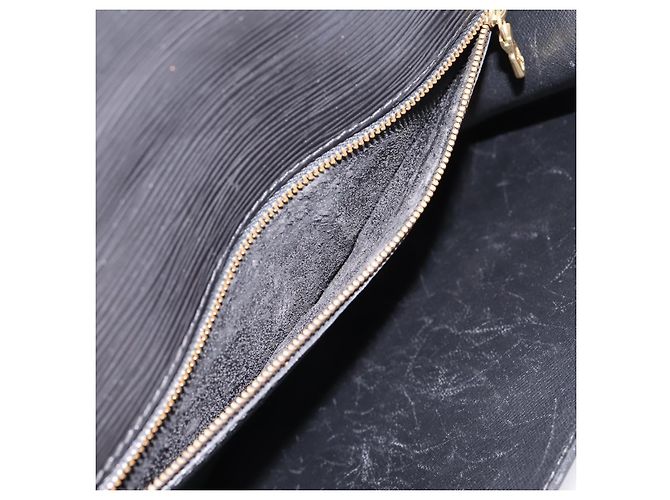 LOUIS VUITTON Epi Monceau 28 Hand Bag Black M52122 LV Auth 200248 Nero - vista 11