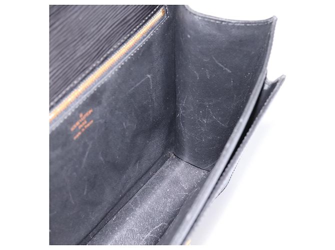 LOUIS VUITTON Epi Monceau 28 Hand Bag Black M52122 LV Auth 200248 Nero - vista 18