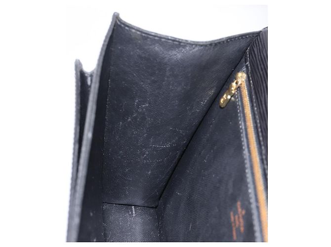 LOUIS VUITTON Epi Monceau 28 Hand Bag Black M52122 LV Auth 200248 Nero - vista 19
