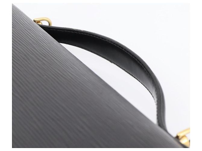 LOUIS VUITTON Epi Monceau 28 Hand Bag Black M52122 LV Auth 200248 Nero - vista 8
