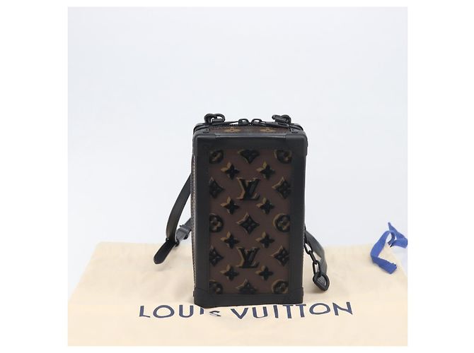 LOUIS VUITTON Monogram Tuftage Vertical Software Trunk Bag M45044 Auth 196052M Monogramma - vista 12