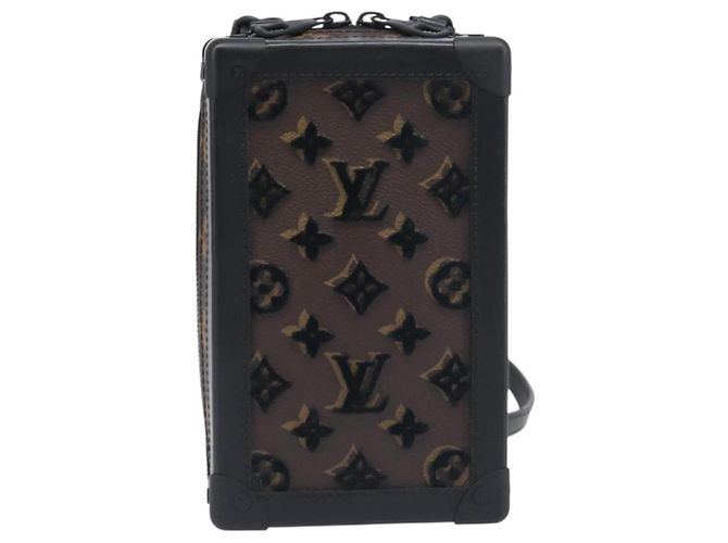 LOUIS VUITTON Monogram Tuftage Vertical Software Trunk Bag M45044 Auth 196052M Monogramma - vista 13