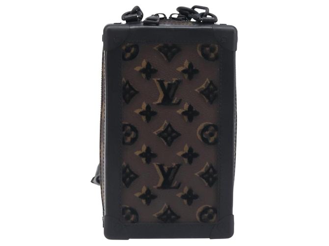 LOUIS VUITTON Monogram Tuftage Vertical Software Trunk Bag M45044 Auth 196052M Monogramma - vista 2