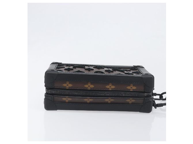 LOUIS VUITTON Monogram Tuftage Vertical Software Trunk Bag M45044 Auth 196052M Monogramma - vista 3