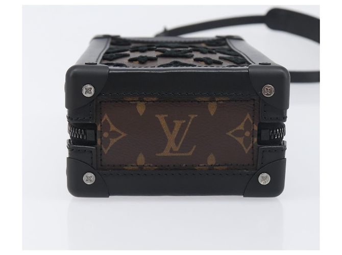 LOUIS VUITTON Monogram Tuftage Vertical Software Trunk Bag M45044 Auth 196052M Monogramma - vista 5
