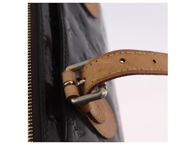 Borsa LOUIS VUITTON Monogram Vernis Rosewood Avenue Amarante M93510 Auth BA15096 Bordò - vista 10