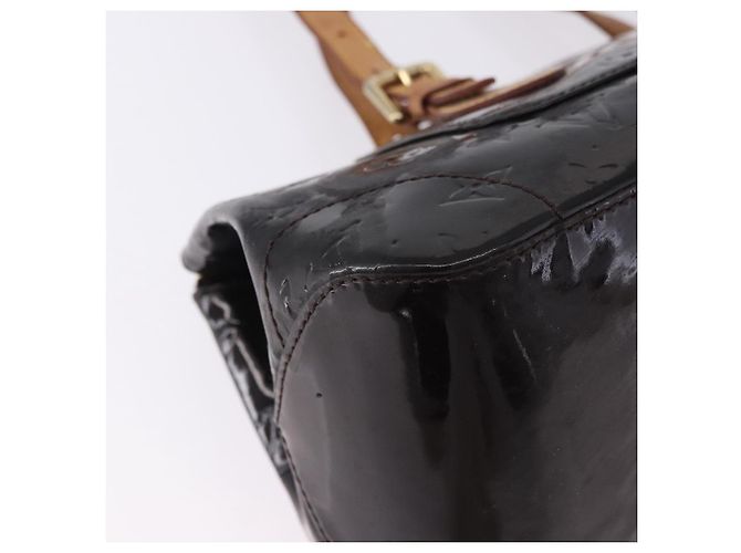 Borsa LOUIS VUITTON Monogram Vernis Rosewood Avenue Amarante M93510 Auth BA15096 Bordò - vista 14