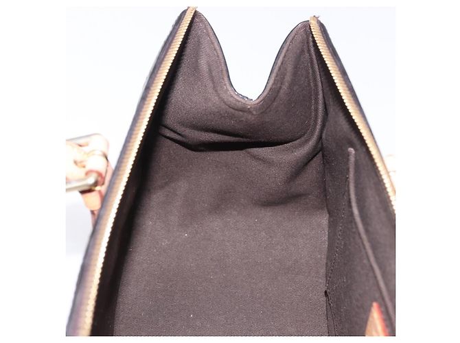 Borsa LOUIS VUITTON Monogram Vernis Rosewood Avenue Amarante M93510 Auth BA15096 Bordò - vista 21