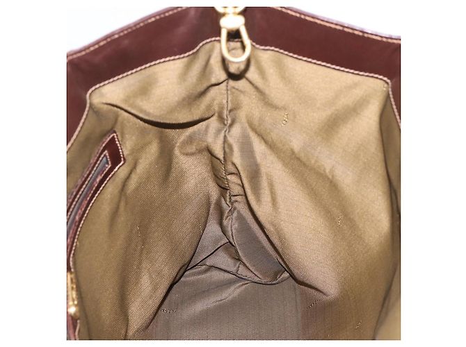 Borsa a mano FENDI Zucca Canvas Nero e Marrone Auth ka5892 - vista 18