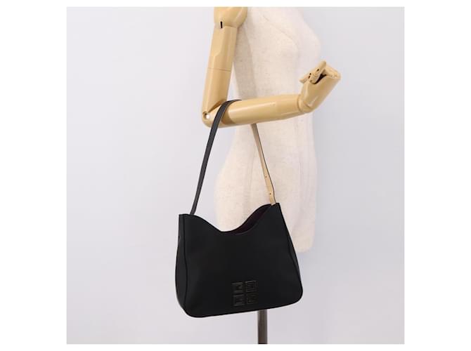 Borsa a mano GIVENCHY Nylon Nero Argento Auth 197834 - vista 23