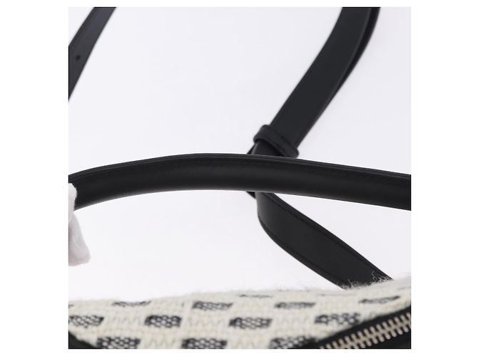 Borsa Puzzle LOEWE Collaborazione AniAlverse Small Cotton White Auth 167494SM Argento Bianco - vista 14