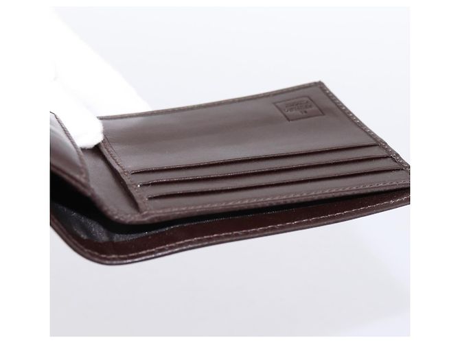 Carteira Bifold FENDI Zucca Canvas Brown Auth am12503V Marrom - vista 18