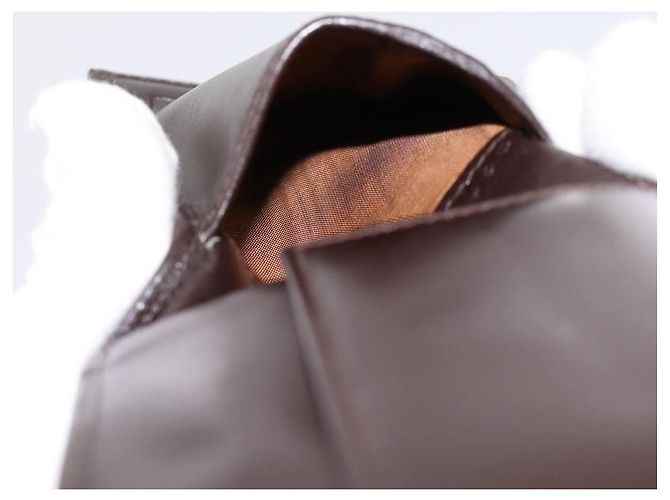 Carteira Bifold FENDI Zucca Canvas Brown Auth am12503V Marrom - vista 19