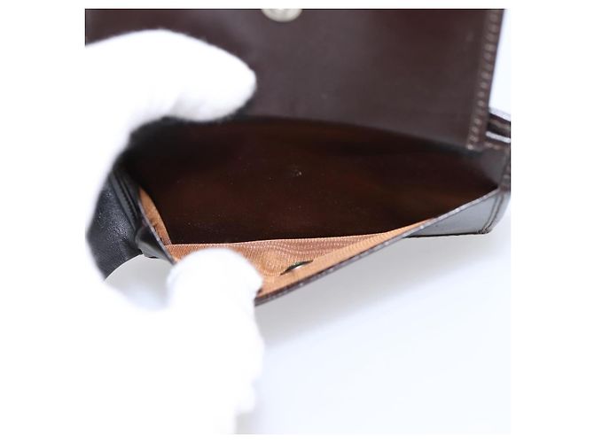 Carteira Bifold FENDI Zucca Canvas Brown Auth am12503V Marrom - vista 9