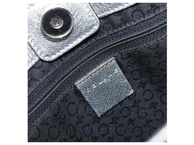 Céline Borsa a mano CELINE C Macadam Canvas Navy Auth 200940A Blu navy - vista 17