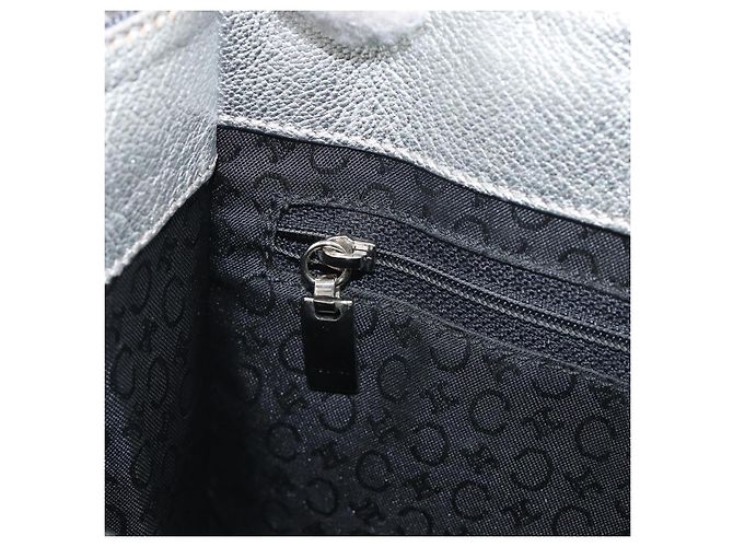 Céline Borsa a mano CELINE C Macadam Canvas Navy Auth 200940A Blu navy - vista 20