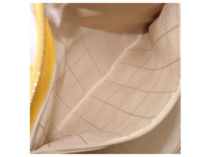 Céline Borsa Tote CELINE in pelle gialla, tono oro Auth ep15757 Giallo - vista 22