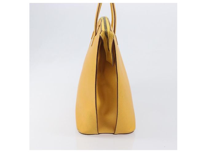 Céline Borsa Tote CELINE in pelle gialla, tono oro Auth ep15757 Giallo - vista 4