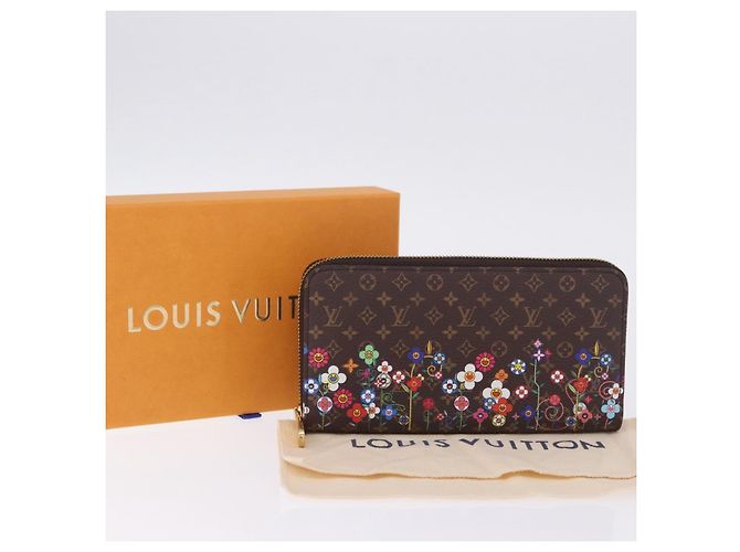 LOUIS VUITTON Monogram Takashi Murakami Zippy Wallet M14162 LV Auth 200162M Monogramma - vista 12