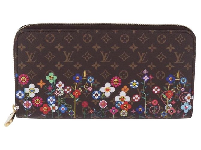 LOUIS VUITTON Monogram Takashi Murakami Zippy Wallet M14162 LV Auth 200162M Monogramma - vista 13