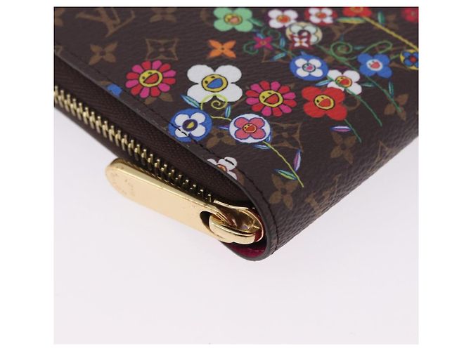 LOUIS VUITTON Monogram Takashi Murakami Zippy Wallet M14162 LV Auth 200162M Monogramma - vista 7